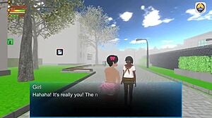 Hentai-skolejenter straffes og kildes i femdom 3D-spill