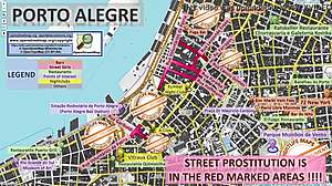 عاهرات الشارع في بورتو أليجريس: خريطة للعاهرات والمرافقين والعاملين المستقلين
