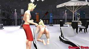 Anime hentai avec femme et mari aux gros seins