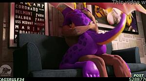 Spyro the Dragon이 출연한 헨타이의 3D 컴필레이션
